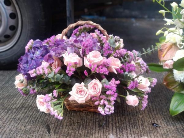 funeral basket 5