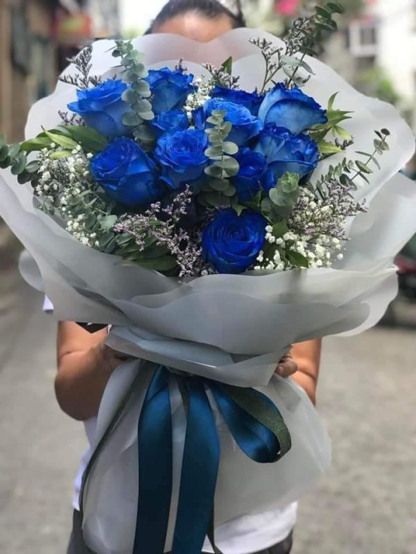 blue ecuadorian roses