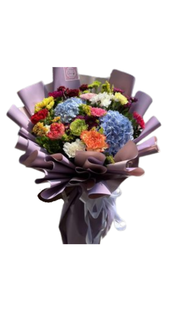 Hydrangea and Gerbera