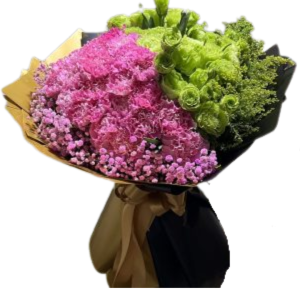 Green and Pink