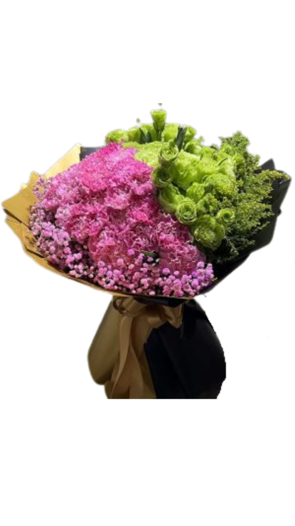 Green and Pink