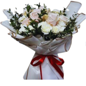 Ecuador rose and carnation with parvi