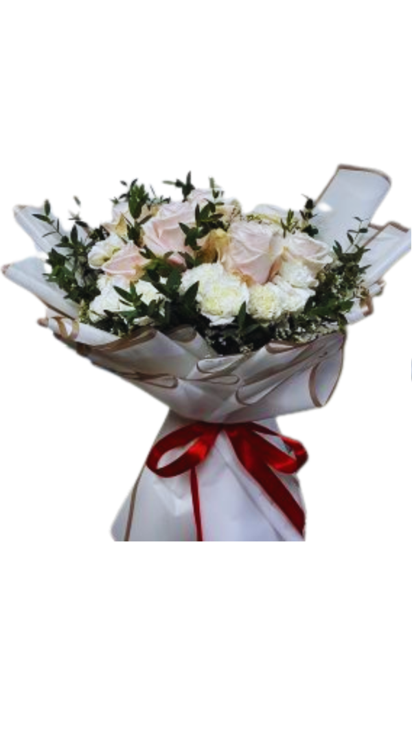 Ecuador rose and carnation with parvi