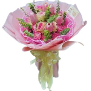 China Roses, Tulips and Encarnation