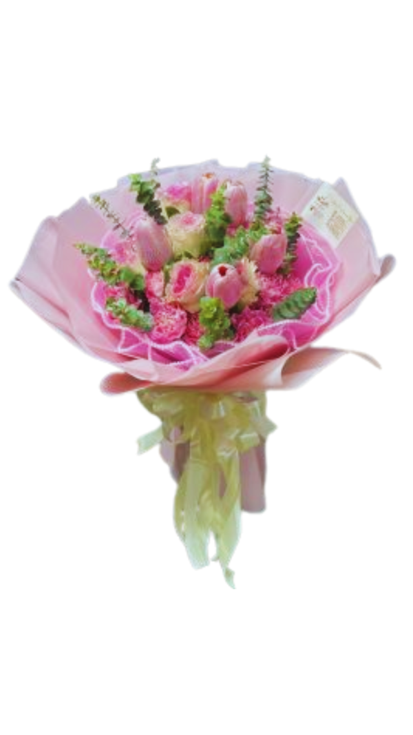 China Roses, Tulips and Encarnation