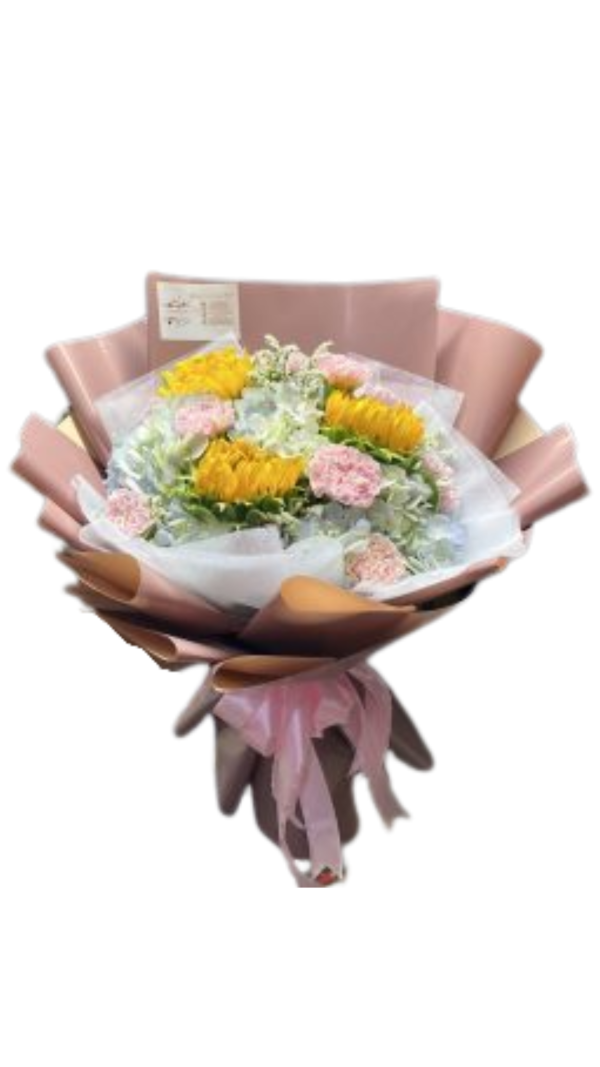 Sunflower and Carnation