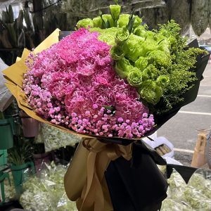 Green and Pink