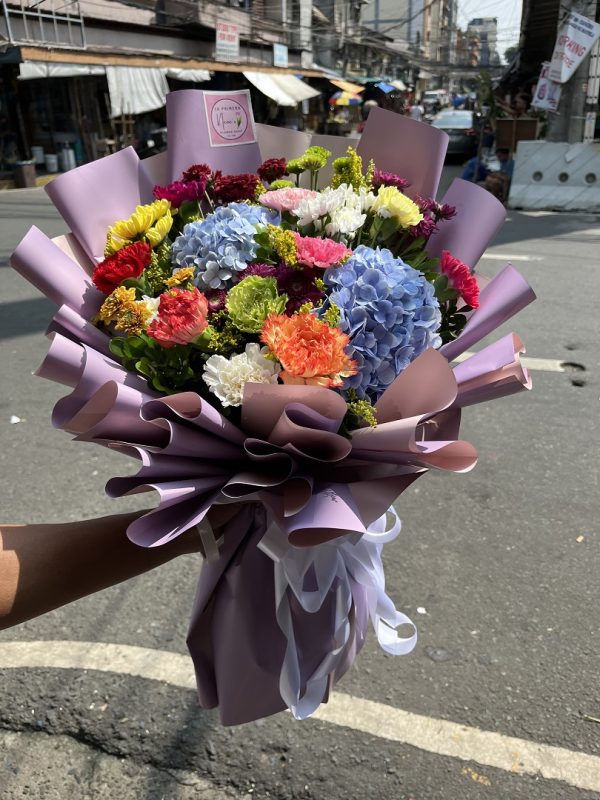 Hydrangea and Gerbera