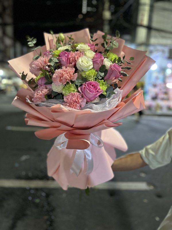 Roses and Carnation