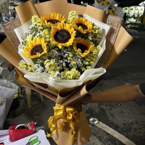 Sunflower with filler