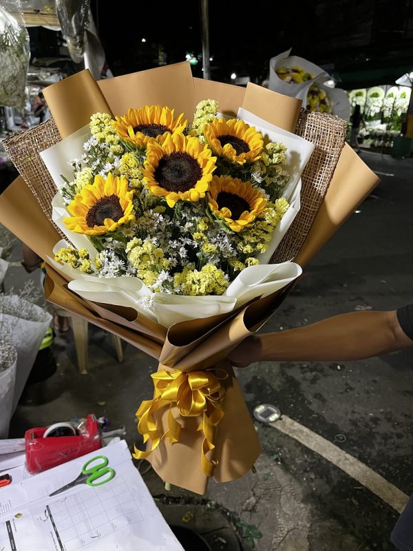 Sunflower with filler